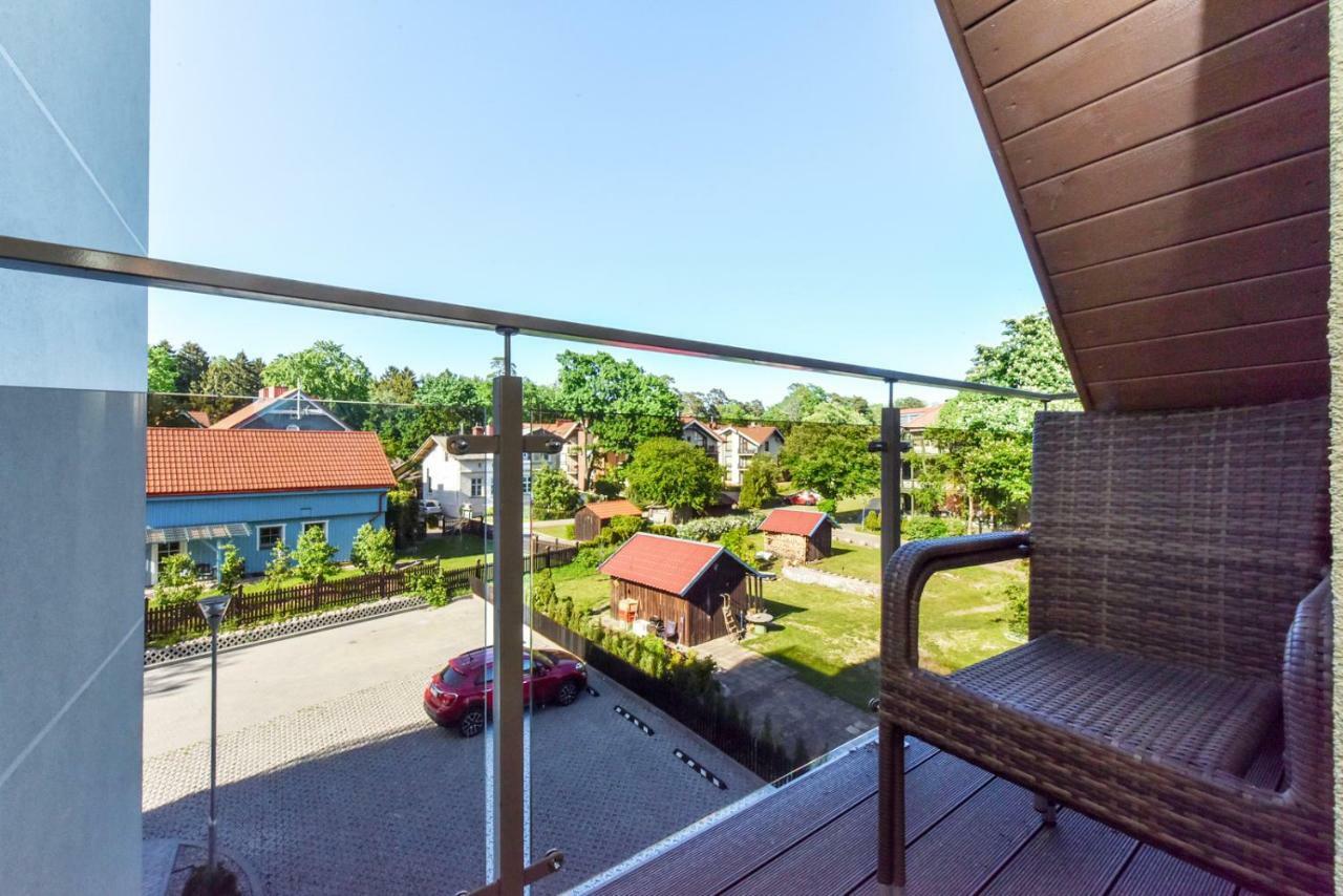 Appartamento Geliu Terasos - Studija Su Balkonu Juodkrantė Esterno foto